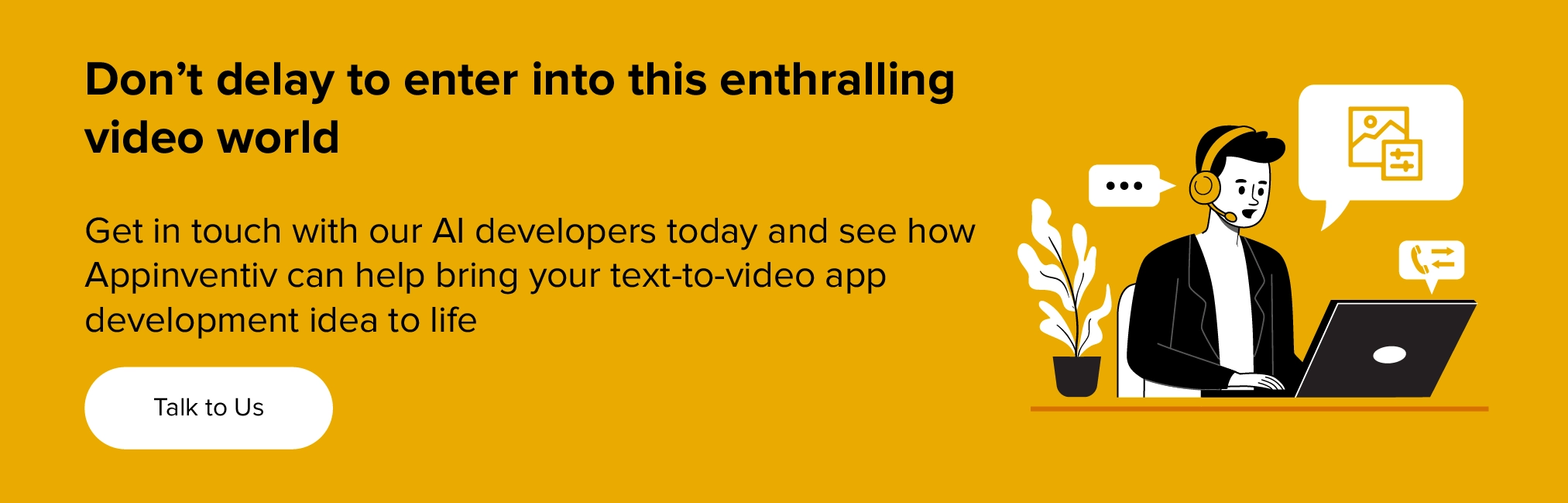 Build a text-to-video with us